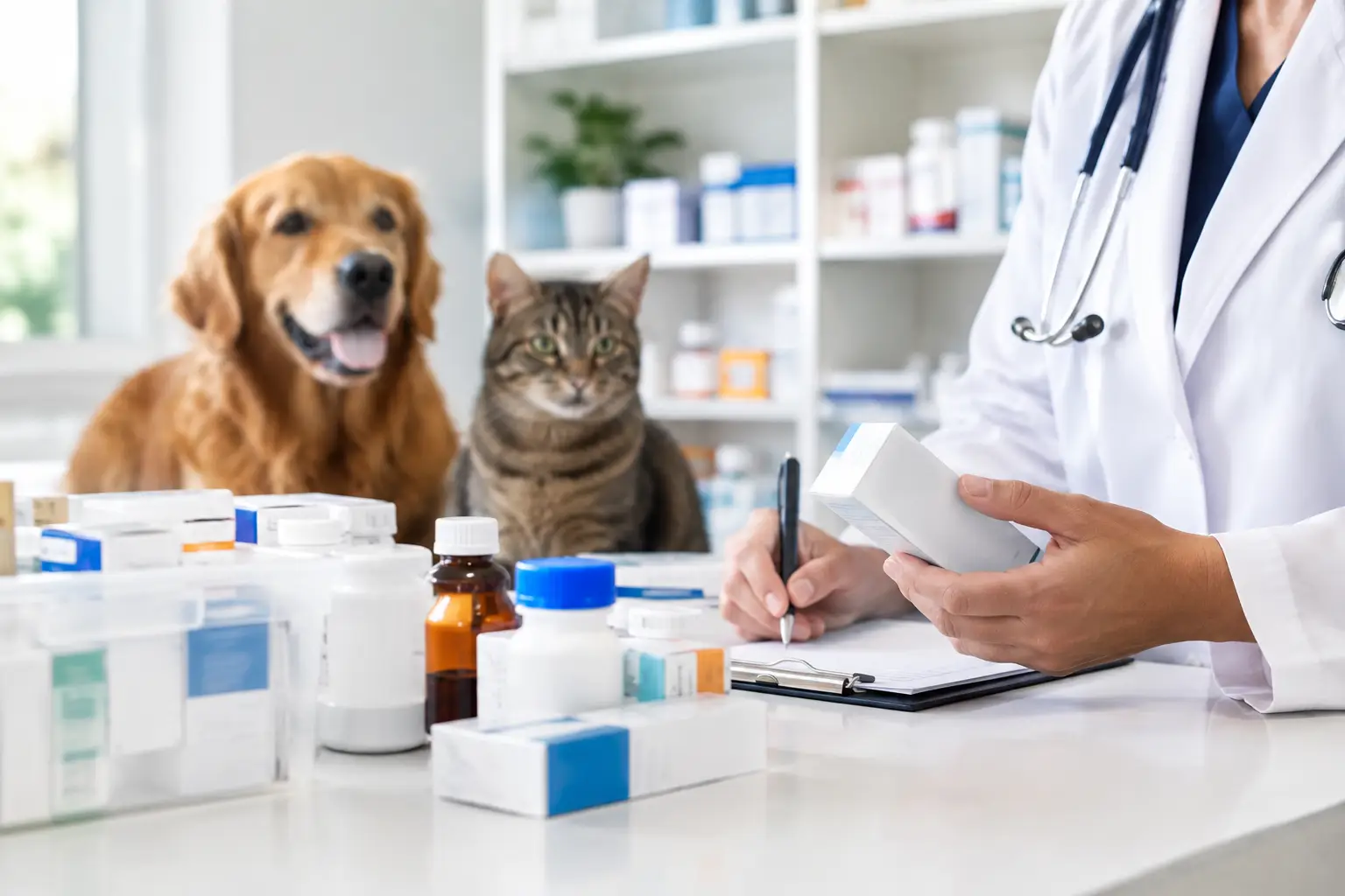 Controle de estoque de medicamentos veterinários