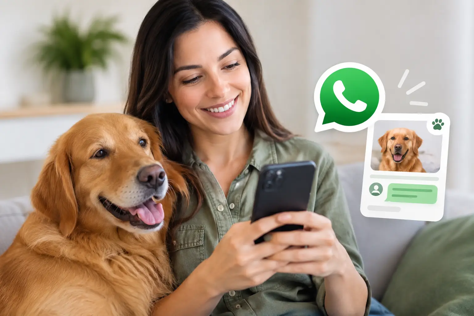 WhatsApp ou aplicativo pet para atender tutores